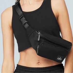 ALO Yoga Black Crossbody Fanny Pack